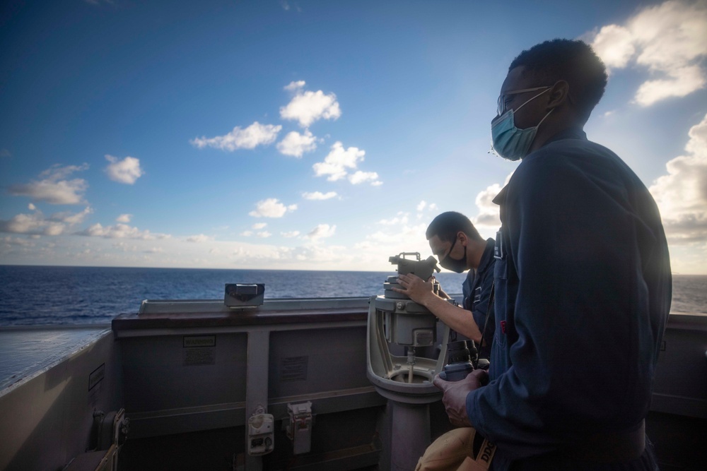 Underway Operations aboard USS Rafael Peralta