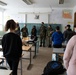 Greek KFOR LMT meets with school