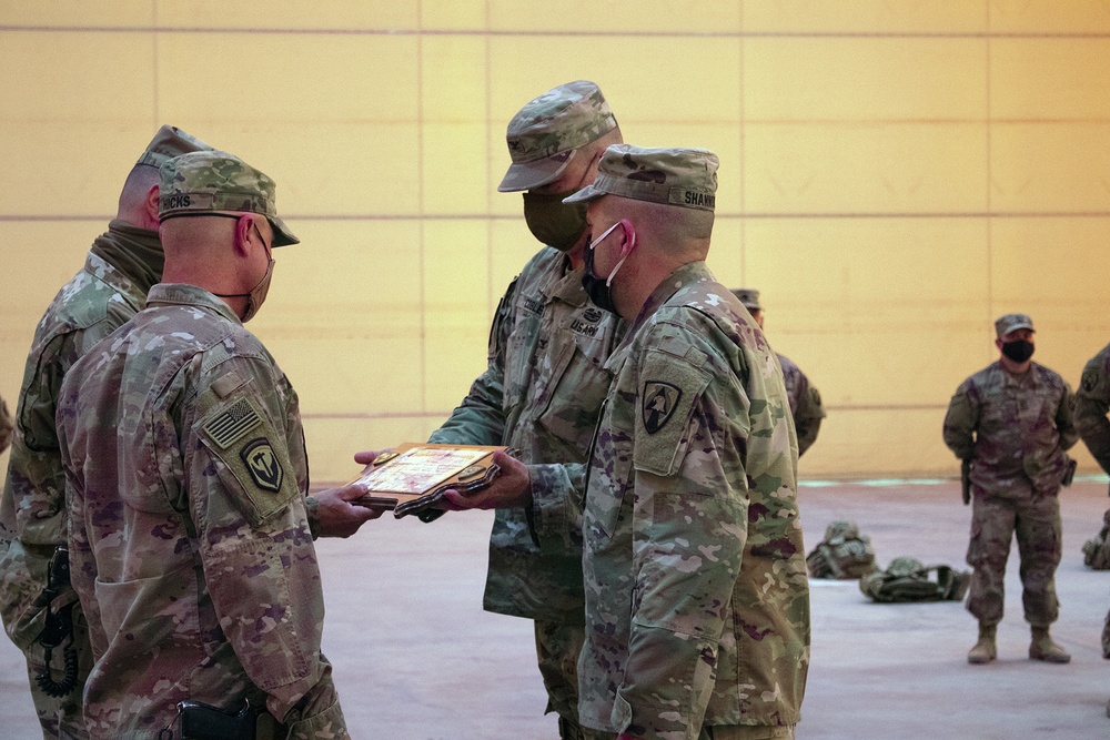 Iowa National Guard unit assumes command in Iraq