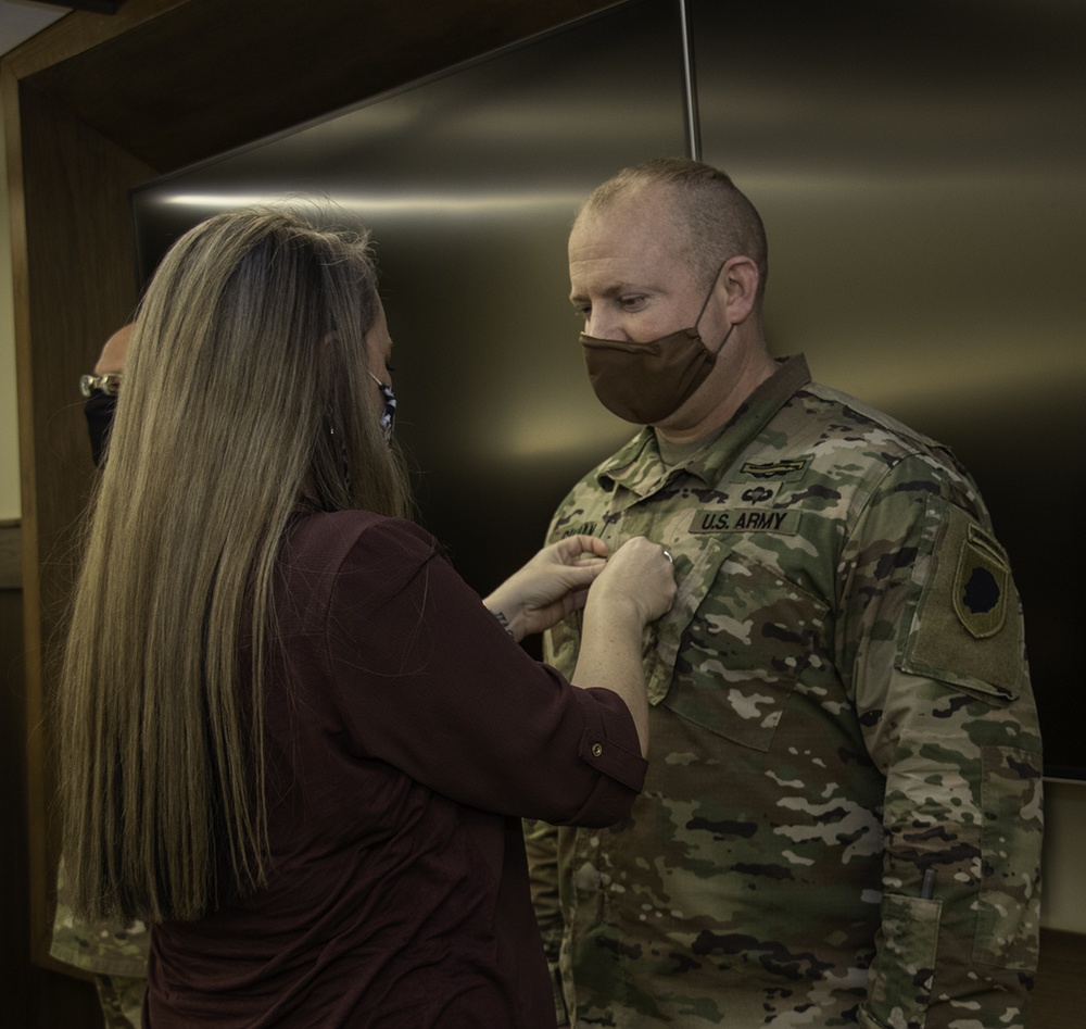 Decatur Soldier Promoted to Lieutenant Colonel in Illinois Army National Guard