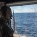 “Air Boss”,  Italian Navy Cmdr. Mario Massacci looks out over the flight deck