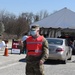 South Carolina National Guard Soldiers support COVID-19 vaccination center at Marlboro High School, Bennettsville