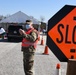 South Carolina National Guard Soldiers support COVID-19 vaccination center at Marlboro High School, Bennettsville