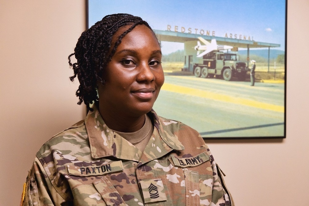 Soldier takes advantage of her opportunity to lead