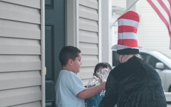 Read Across America: Prize Patrol Team delivers book gift baskets to 16 students