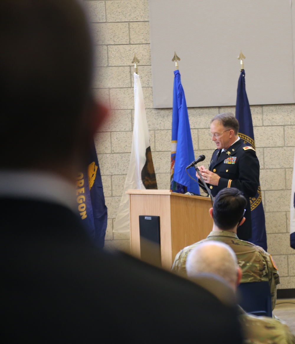 205th Regional Training Institute Change of Command and Col. Roger Wold Retirement