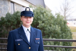 Fireman Maya Aguilar earns Coast Guard Honor Graduate for Alpha-200
