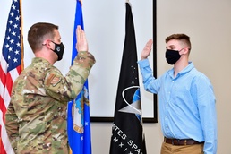 Arkansas’ first Space Force enlistee sworn-in