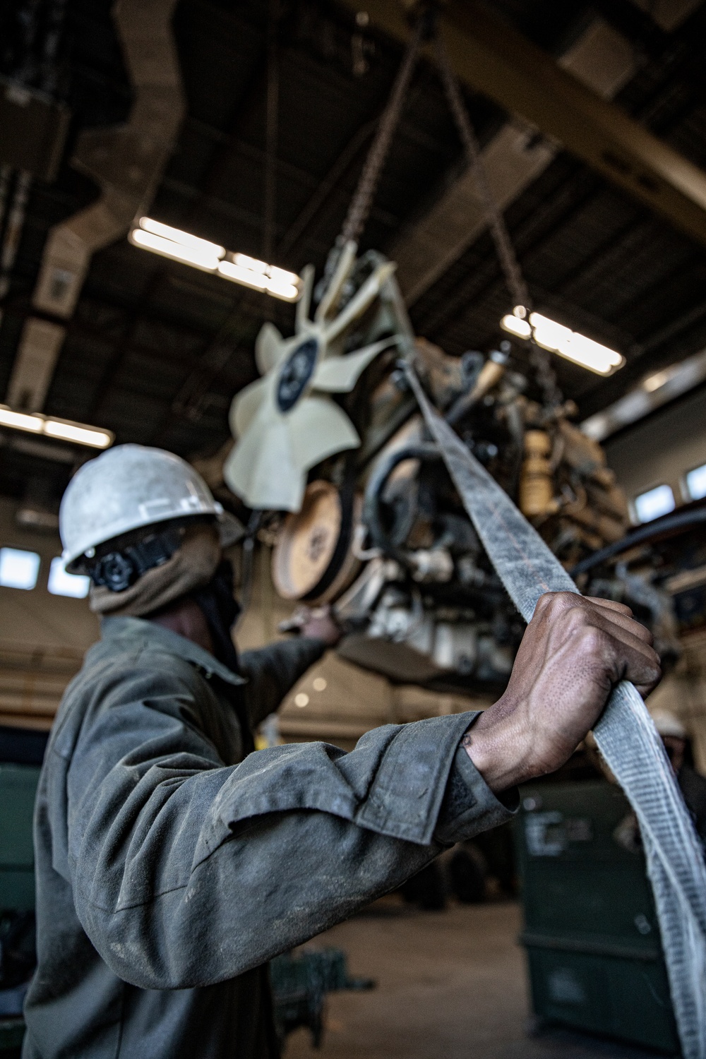 2nd Marine MLG MST Replace MTV 7 Ton Engine