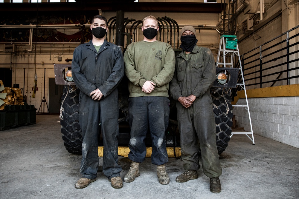 2nd Marine MLG MST Replace MTV 7 Ton Engine
