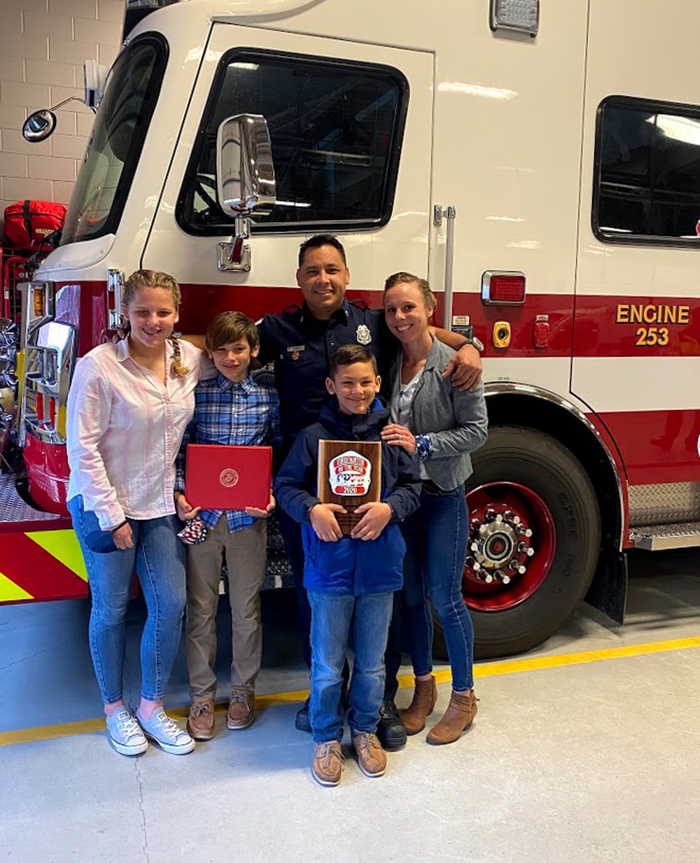 DVIDS - News - Firefighter Of The Year Award