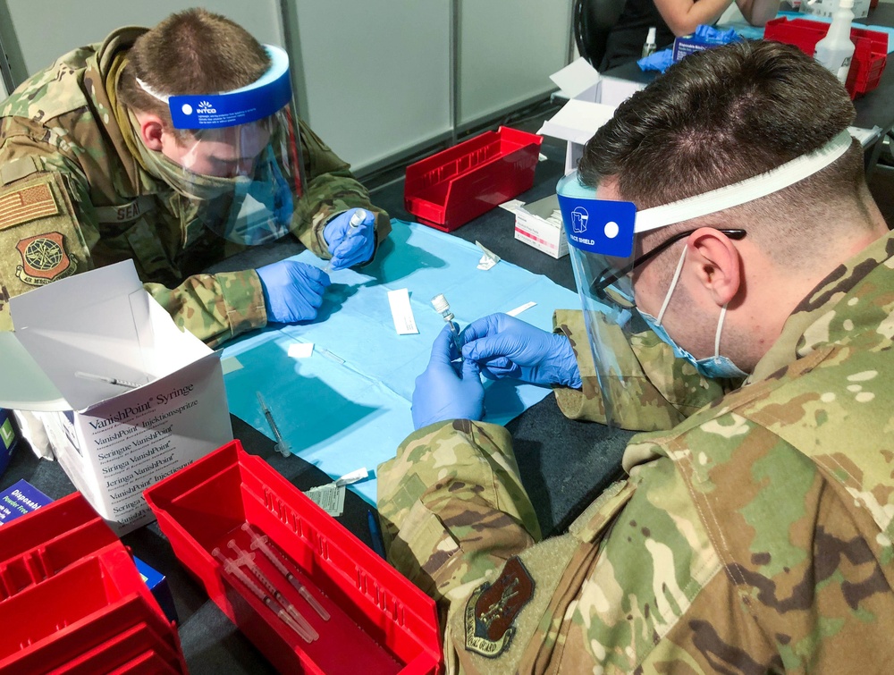1st Johnson and Johnson COVID-19 Vaccine Administered at Jacob Javits Center