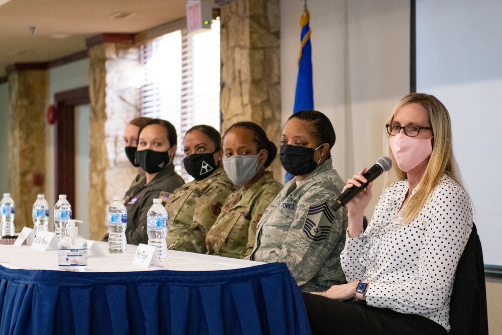 Leaders discuss empowerment, evolvement of women in Air Force