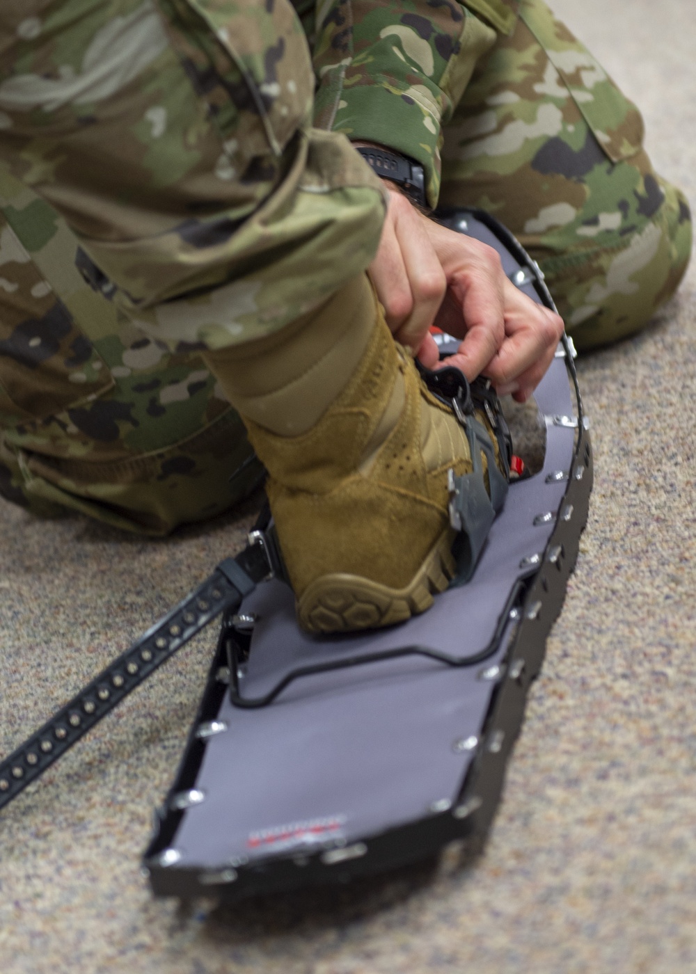 124th SFS Trains in Extreme Cold Weather Conditions