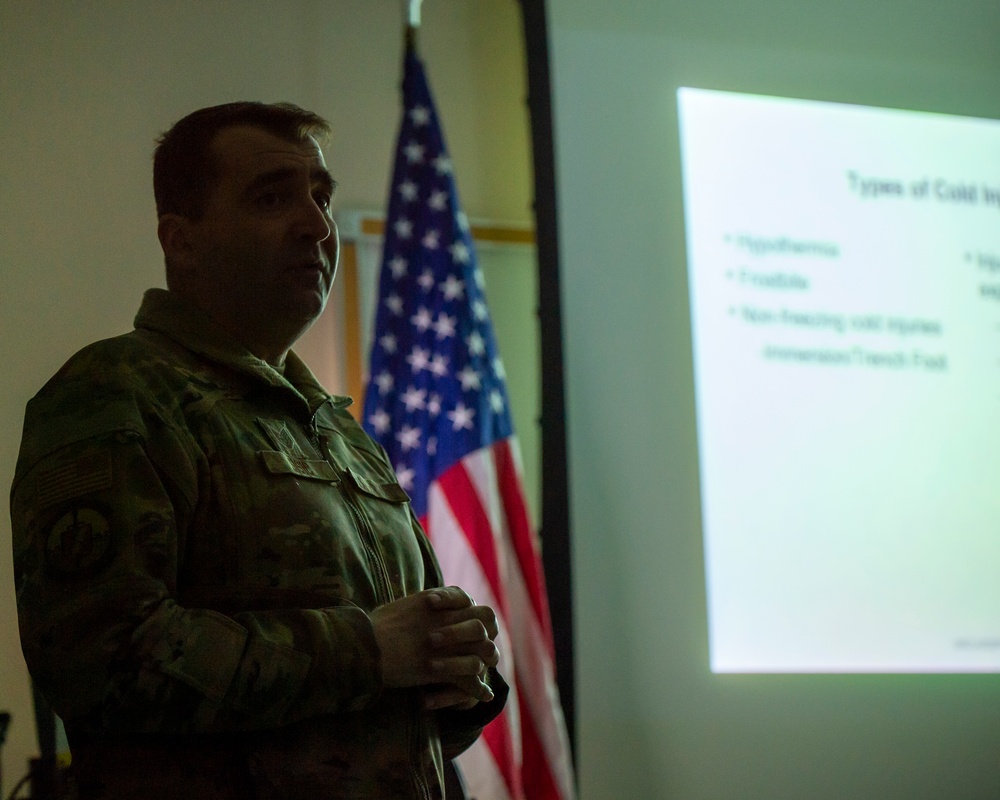 124th SFS Trains in Extreme Cold Weather Conditions