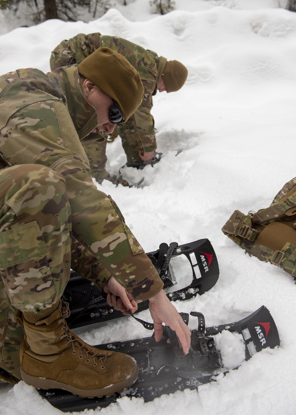 124th SFS Trains in Extreme Cold Weather Conditions