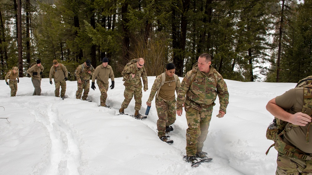 124th SFS Trains in Extreme Cold Weather Conditions