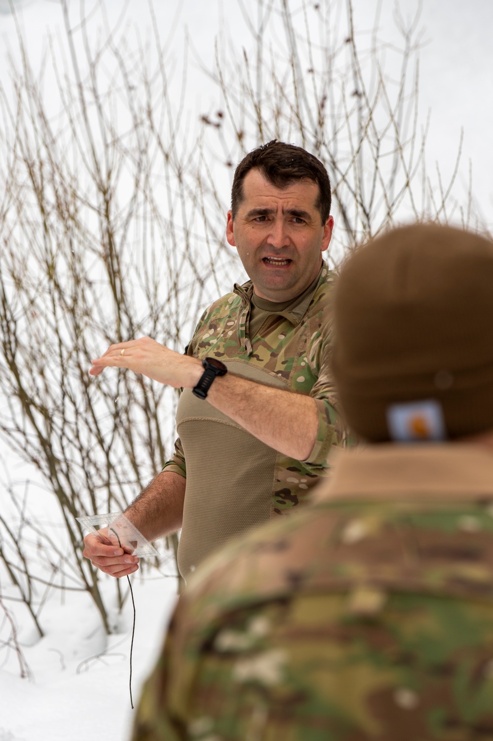 124th SFS Trains in Extreme Cold Weather Conditions
