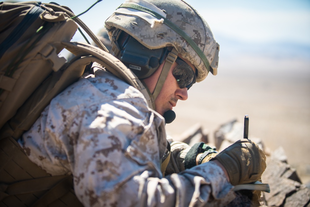 Marines with BLT 1/1 conduct platoon level attacks during RUT
