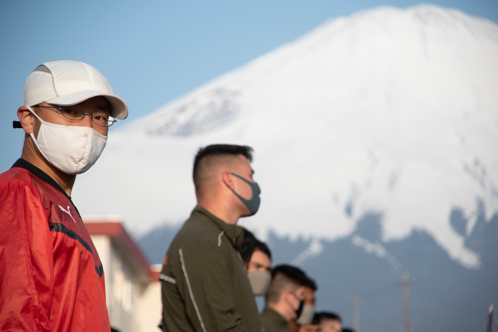 Camp Fuji remembers 3-11 with installation run and moment of silence