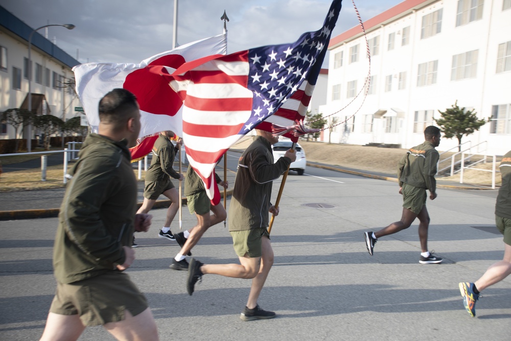 Camp Fuji remembers 3-11 with installation run and moment of silence