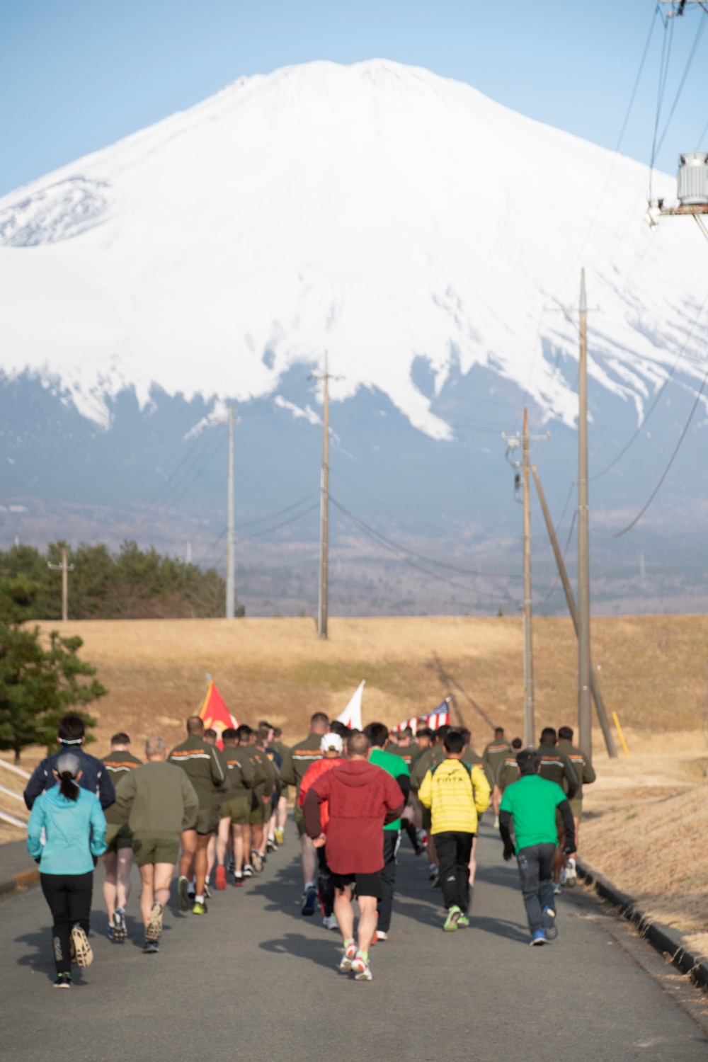 Camp Fuji remembers 3-11 with installation run and moment of silence