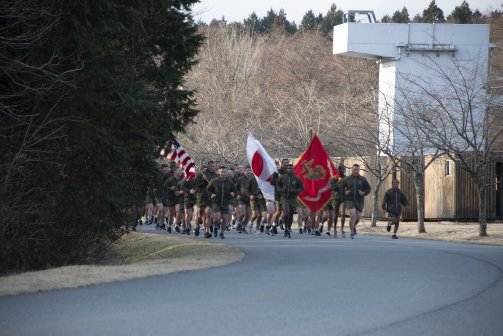 Camp Fuji remembers 3-11 with installation run and moment of silence