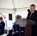 Mr. Charles Bowen gives remarks at the USCGC Robert Goldman commissioning
