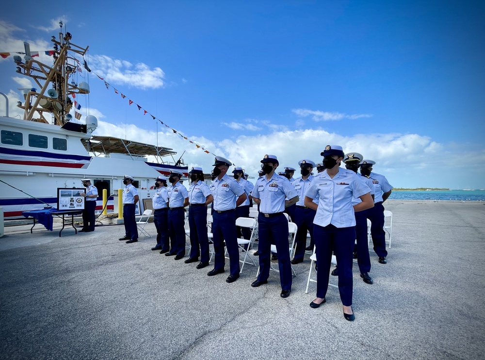 U.S. Coast Guard commissions 42nd Sentinel-Class cutter in Key West