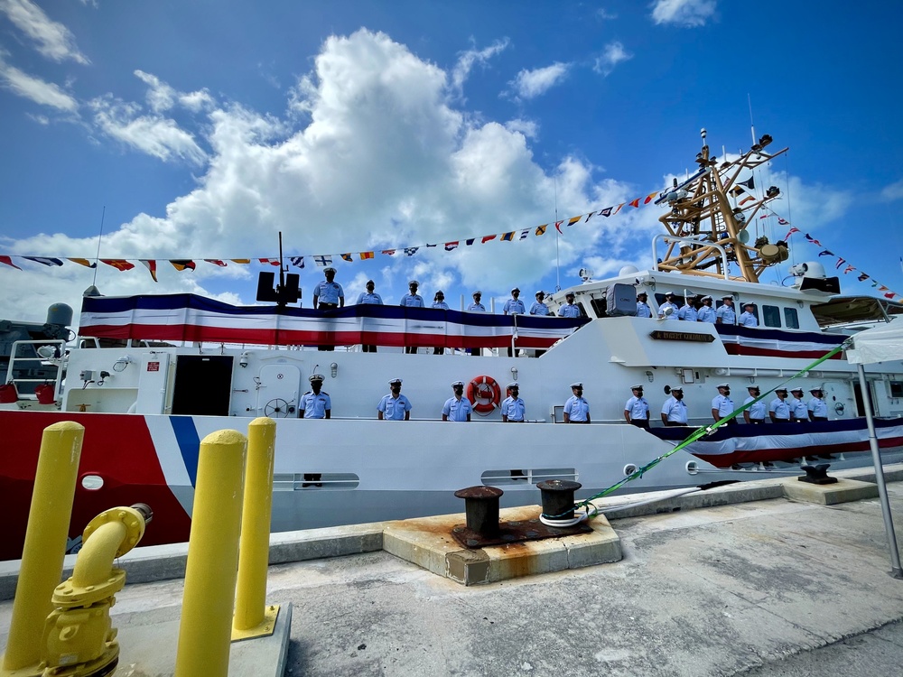 U.S. Coast Guard commissions 42nd Sentinel-Class cutter in Key West