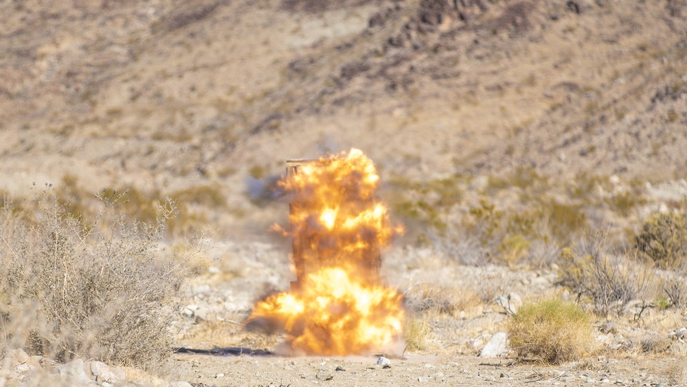 DVIDS - Images - CLB-11 Marines perform explosion effects demonstration ...