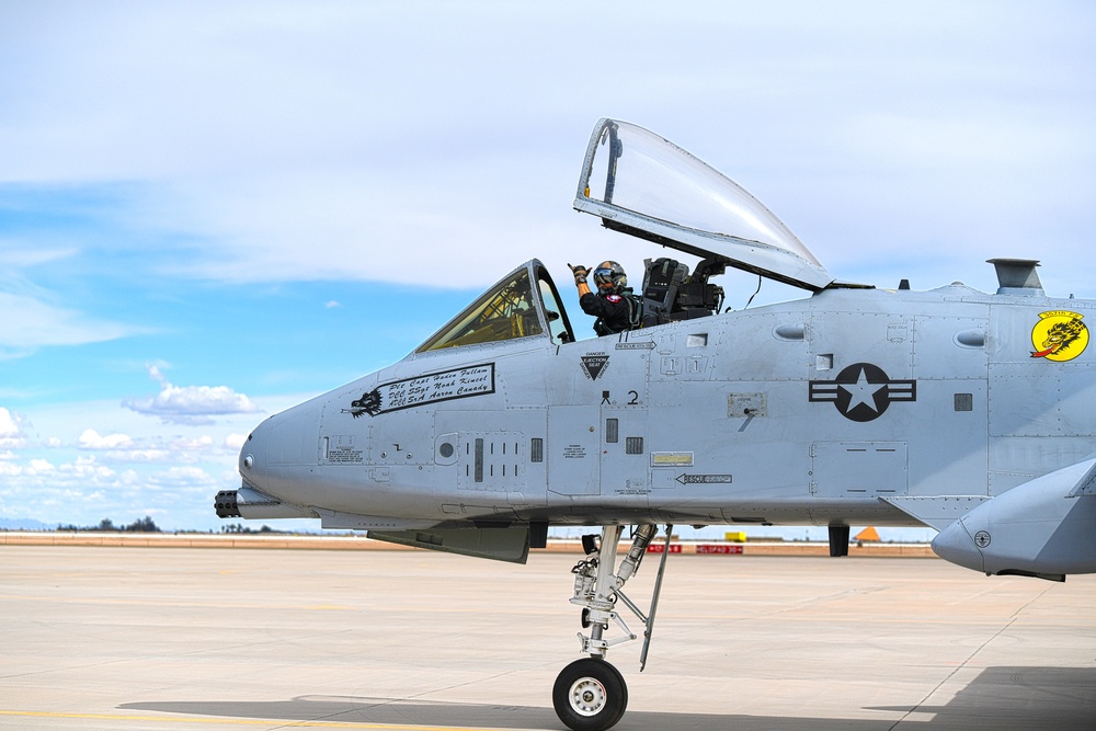 The U.S. Air Force A-10C Thunderbolt II Demonstration Team
