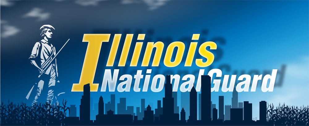 Illinois National Guard Banner Art