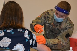 Pa. National Guard supports vaccination clinics for teachers
