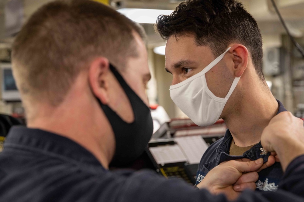 Arlington Sailors are meritoriously advanced