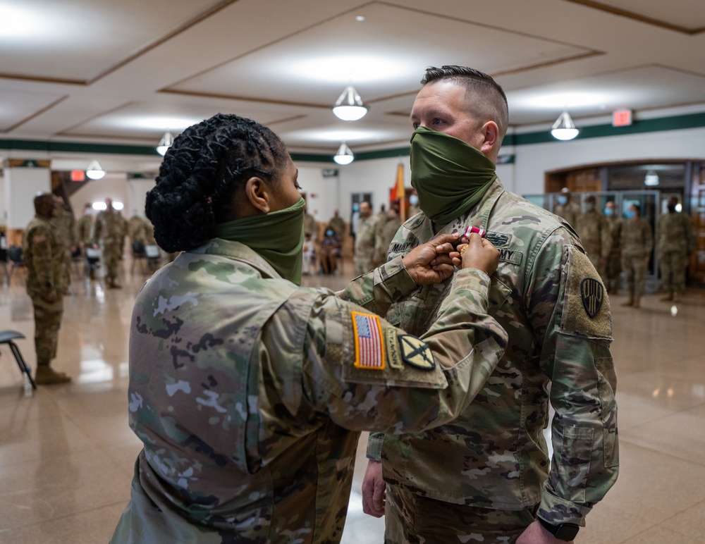 HHC 369th Sustainment Brigade Change of Responsibility (March 13, 2021)