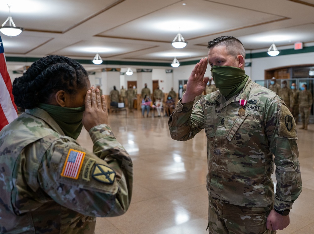 HHC 369th Sustainment Brigade Change of Responsibility (March 13, 2021)