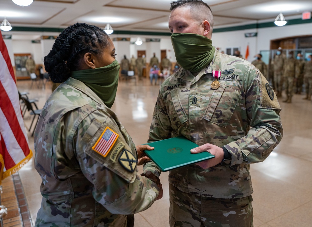 HHC 369th Sustainment Brigade Change of Responsibility (March 13, 2021)