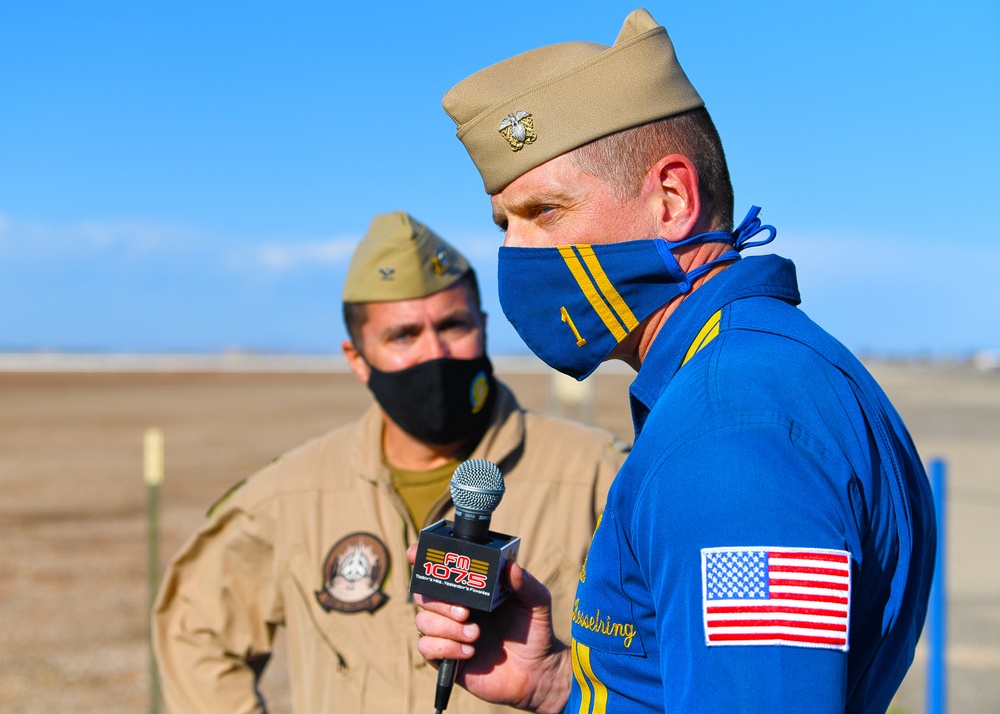 Blue Angels conclude winter training, depart NAF El Centro