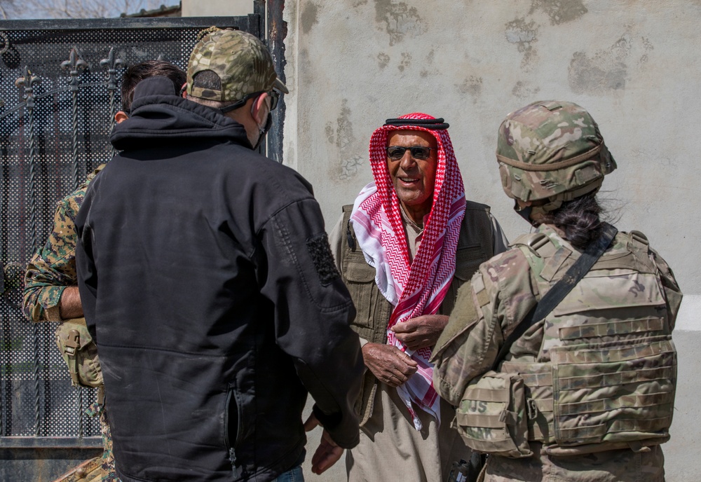 U.S. Army Soldiers Conduct a Patrol