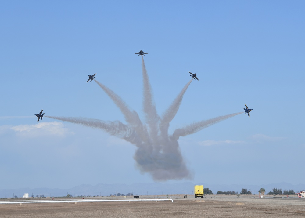 Blue Angels and the Hand of God