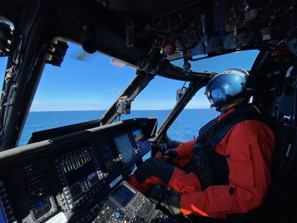 Coast Guard conducts medevac 35 miles east of Nantucket