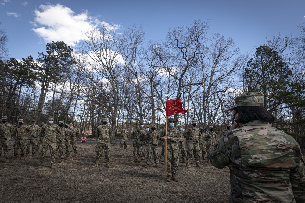 3-112th Field Artillery Soldiers return from DC mission