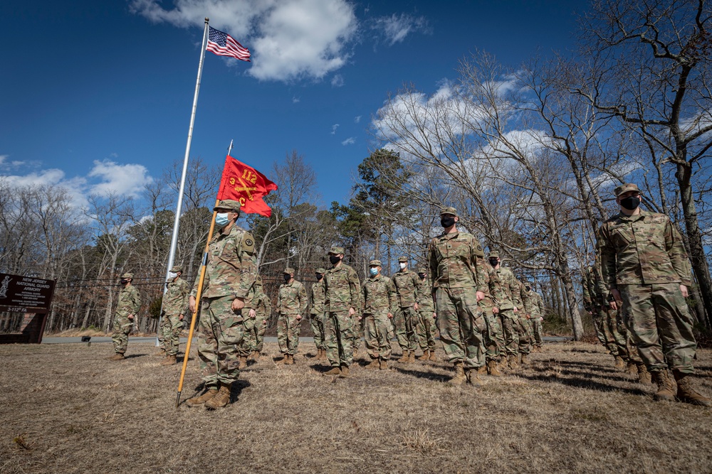 3-112th Field Artillery Soldiers return from DC mission