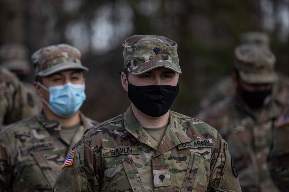 3-112th Field Artillery Soldiers return from DC mission