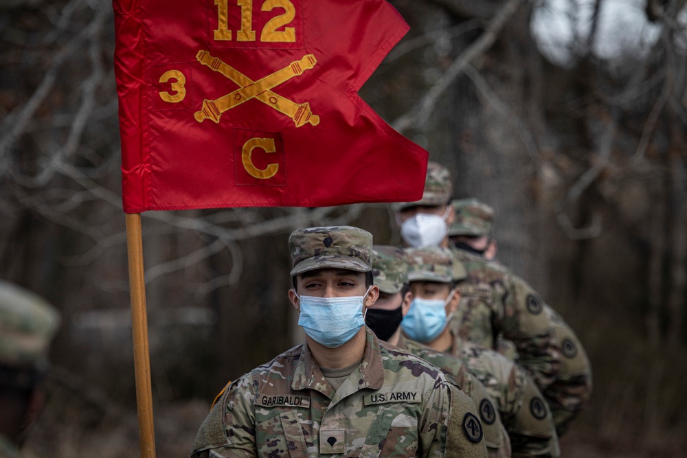 3-112th Field Artillery Soldiers return from DC mission