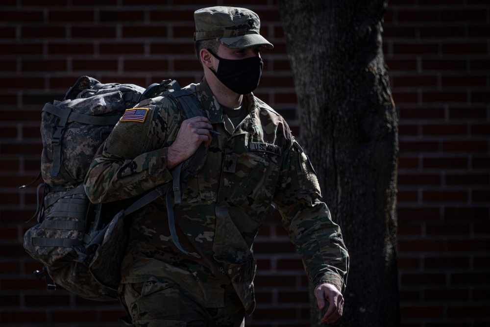 3-112th Field Artillery Soldiers return from DC mission