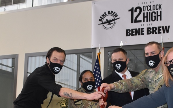 Ribbon cut on community coffee