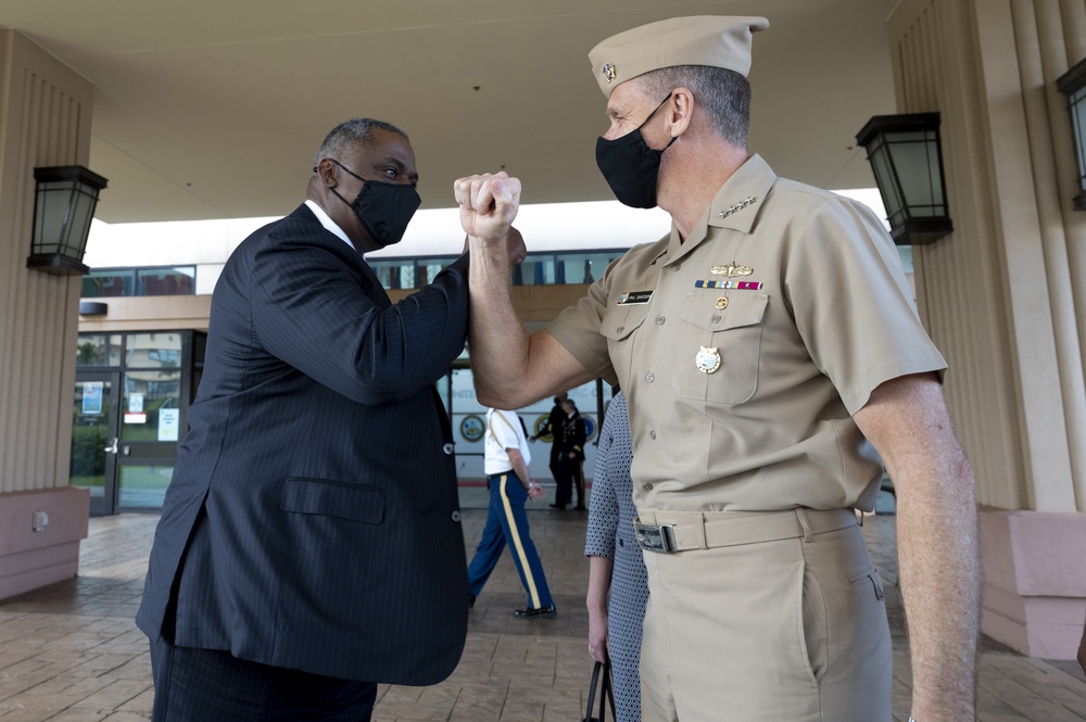 Secretary Austin Meets With INDOPACOM Leadership