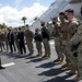 Secretary Austin Greets Personnel at Joint Base Pearl Harbor-Hickam